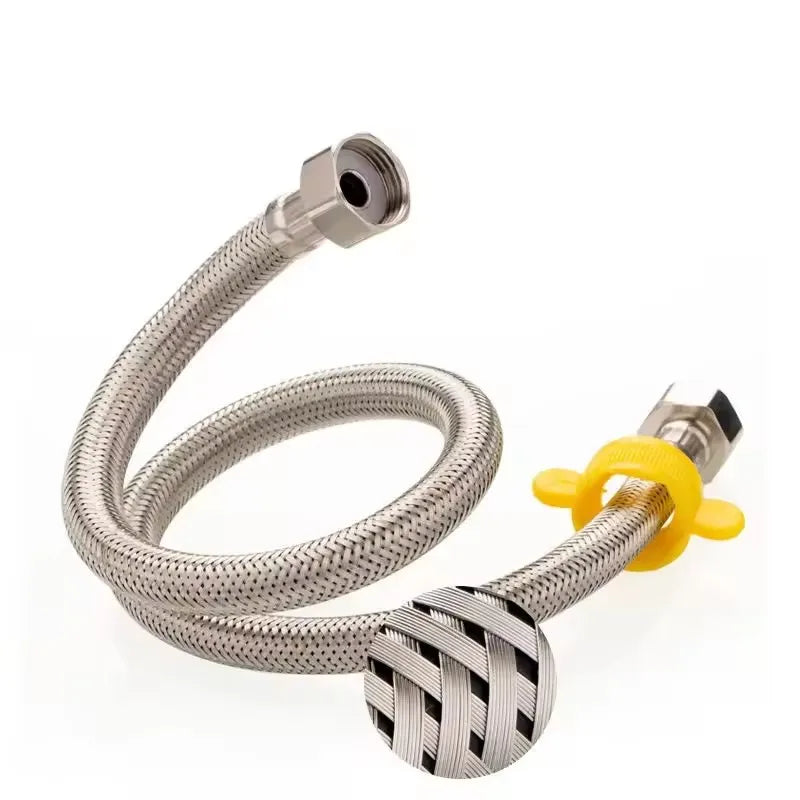 1/2" 304 Stainless Steel Braided Faucet Water Supply Hose