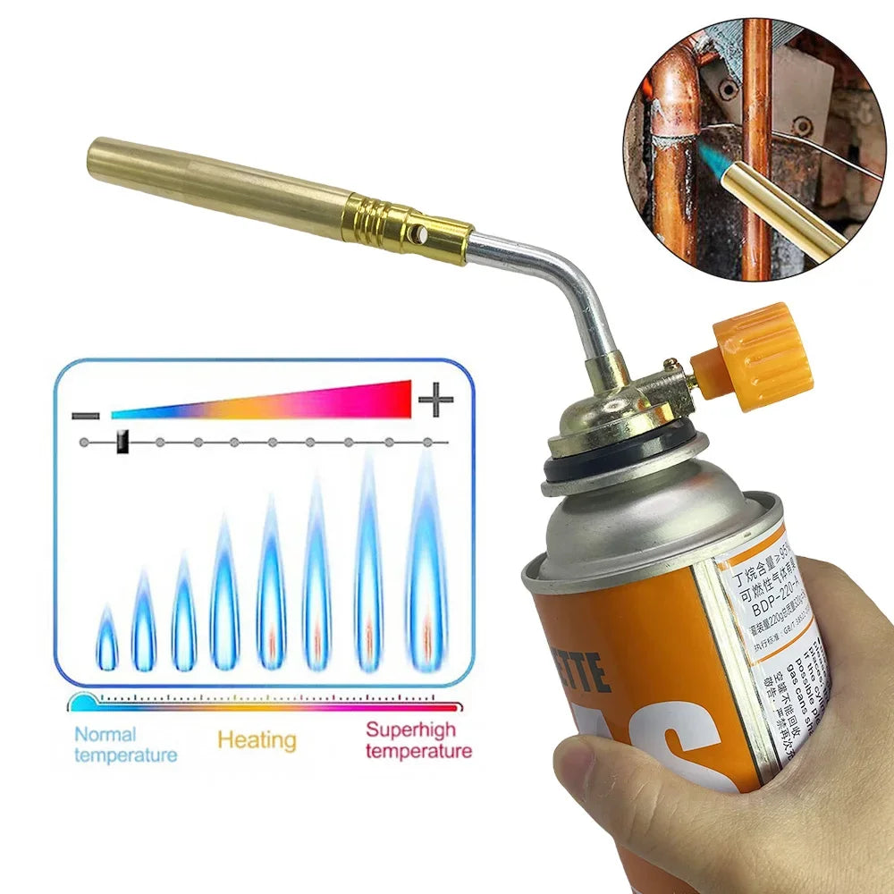 Butane Gas Torch – Portable Brazing, Soldering & Flame Gun