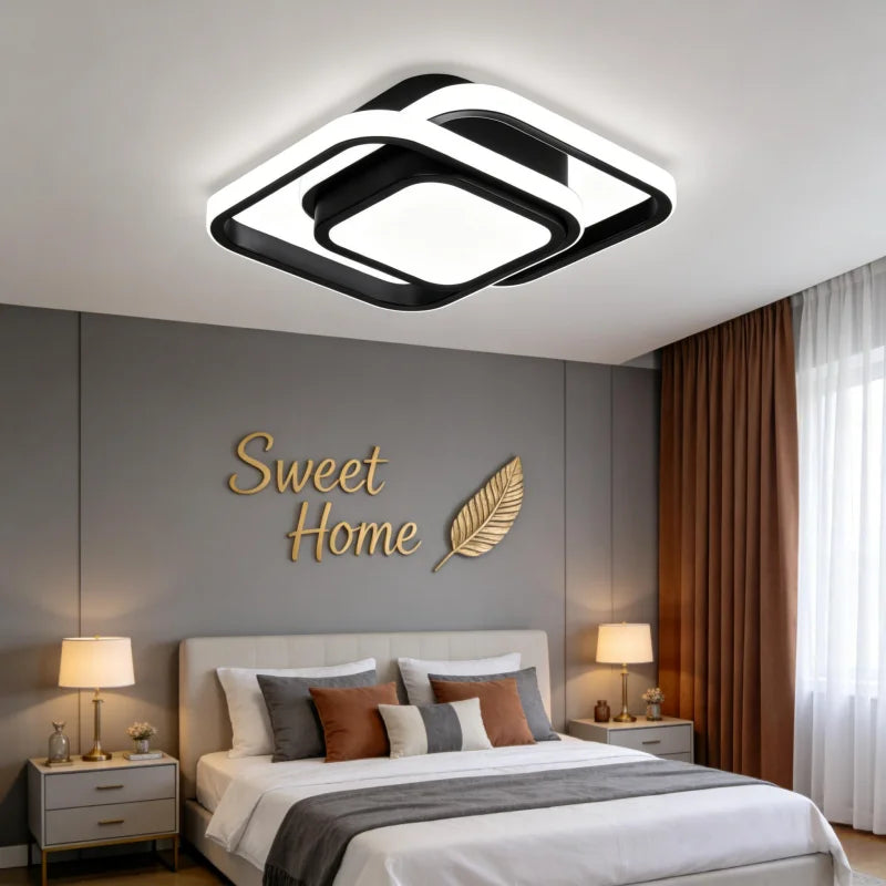 22W LED Ceiling Light – Modern Design | Living Room & Bedroom