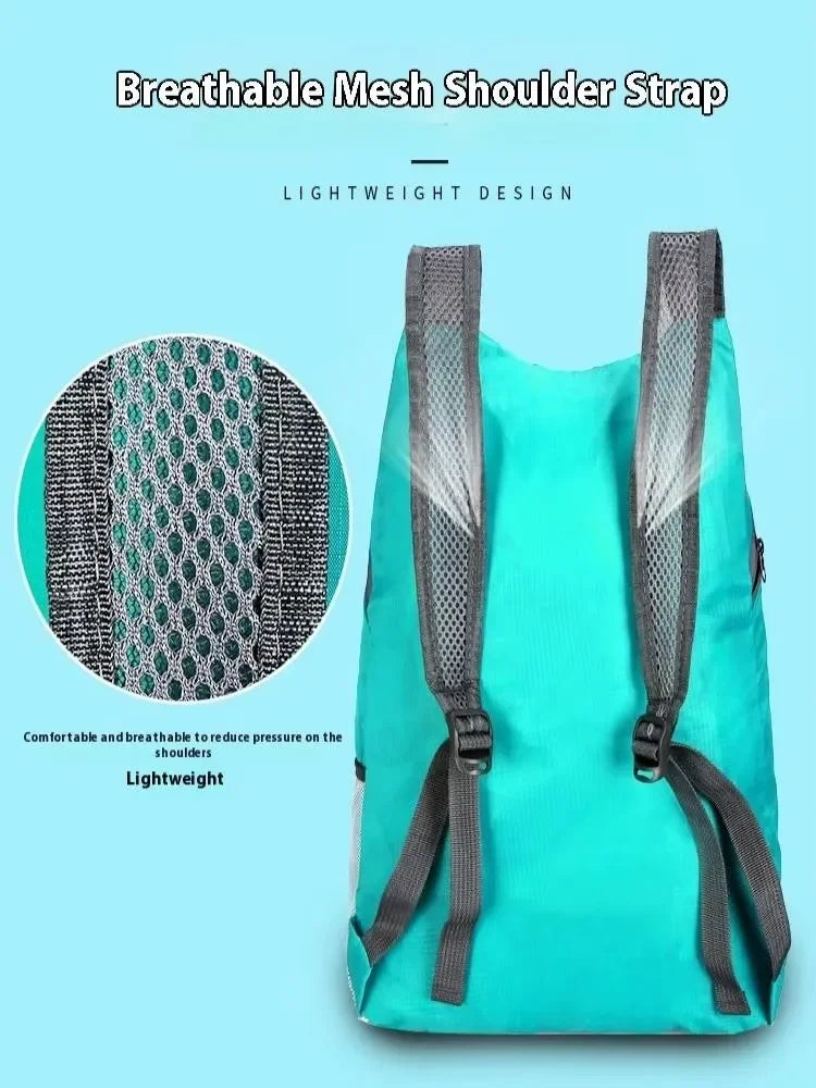 Ultralight Foldable Waterproof Backpack – Travel & Sports Daypack
