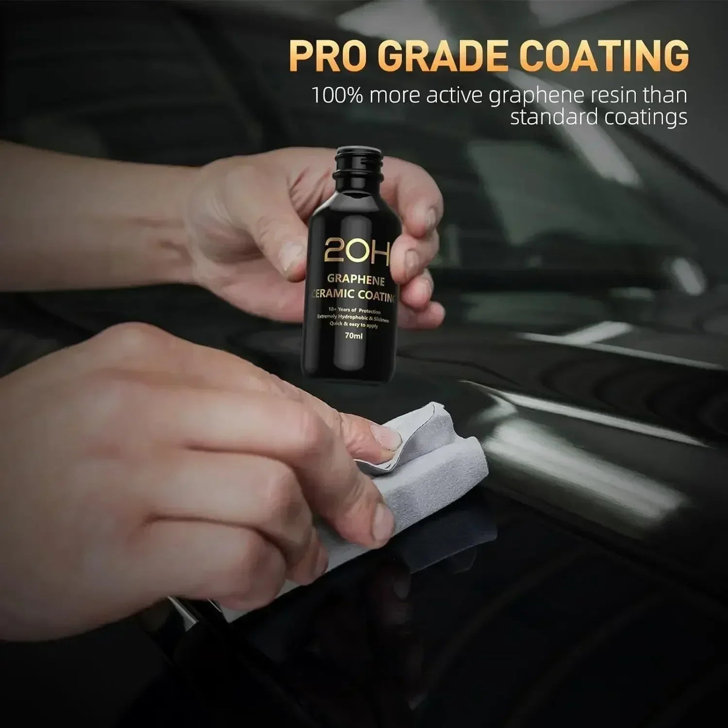 2026 Graphene Ceramic Coating 20H/12H with Self Healing UV Track Technology Car Detailing Professionals 10+ Years of Protection Peaceful Pleasures Health and Wellness