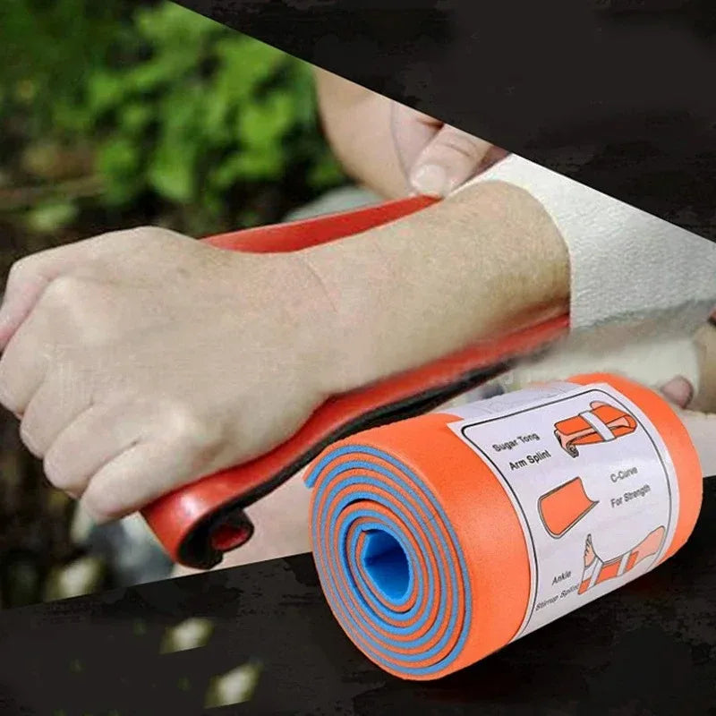 Foldable First Aid Splint | Aluminum & Polymer 11×46cm