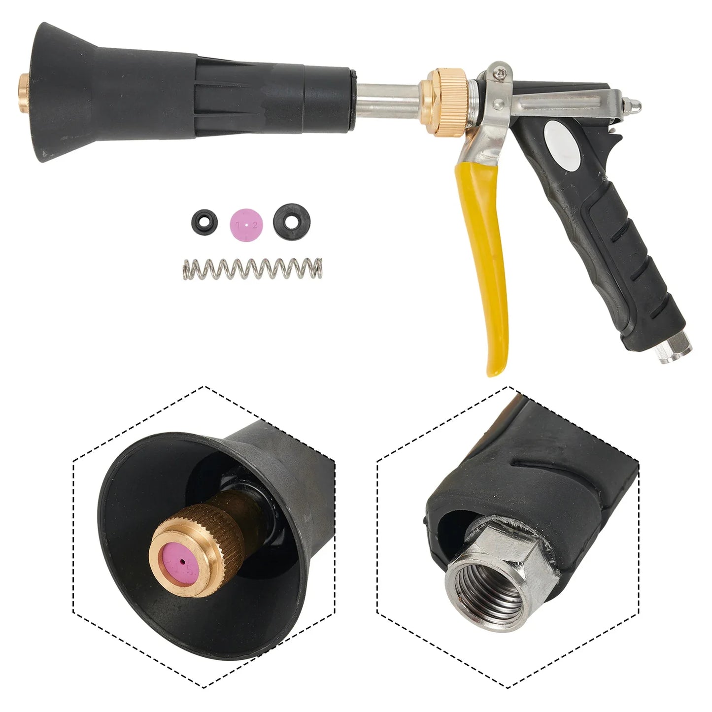Rotatable Garden Sprinkler – Multi-Mode High-Pressure Irrigator