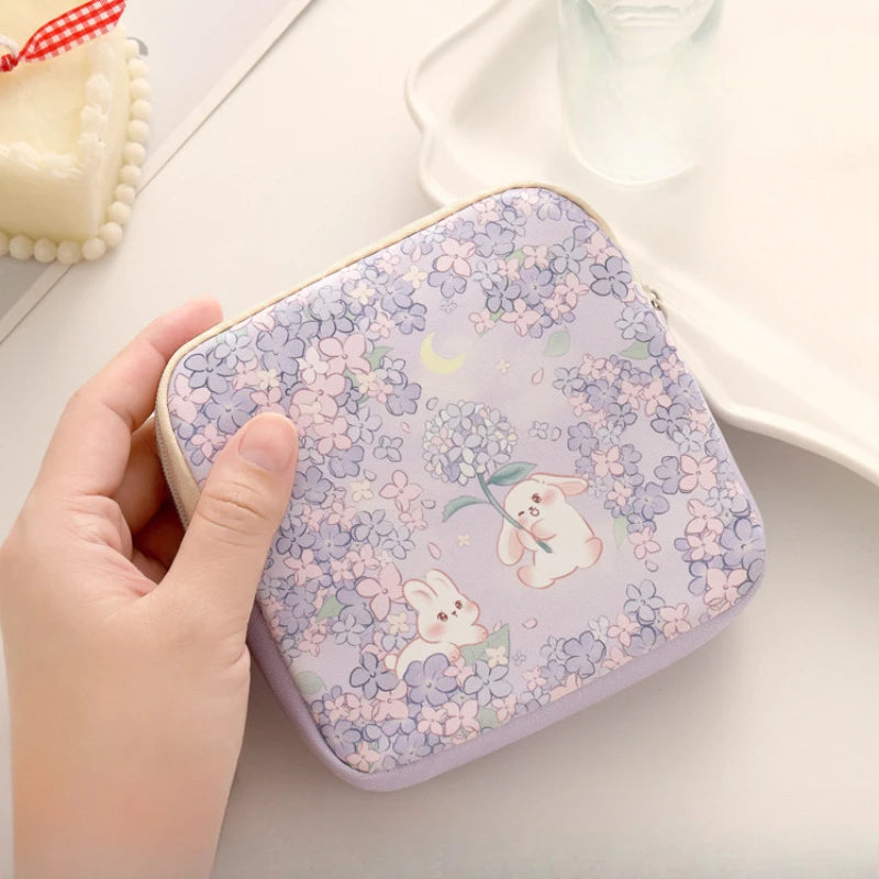 Portable Period Bag | Menstrual Cup & Tampon Storage Pouch Feminine Care Pouch Peaceful Pleasures Health and Wellness 8