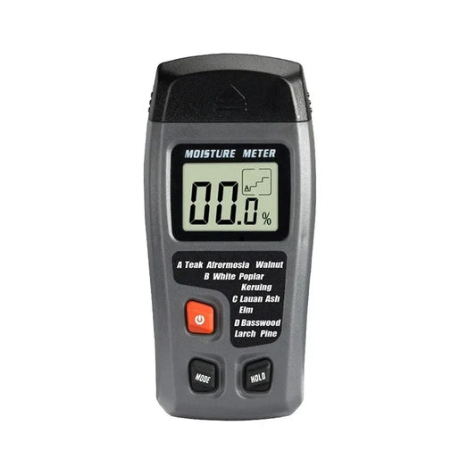 EMT01 Digital Wood Moisture Meter 0-99.9% Humidity Tester Large LCD Display for Timber Lumber Building Material DIY Use Peaceful Pleasures Health and Wellness