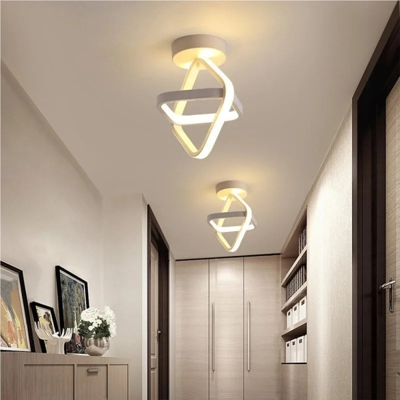 RUNTOIN LED Ceiling Light | Hallway, Balcony & Office Lamp