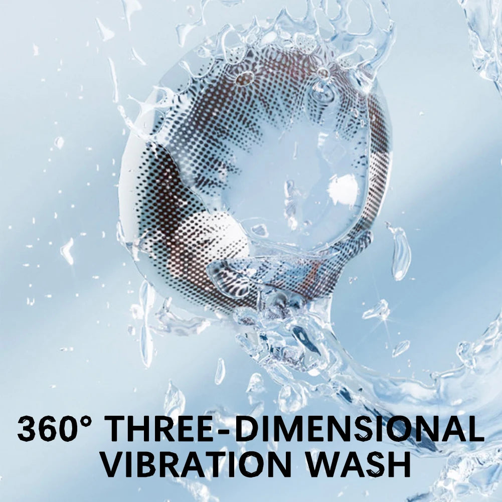 Ultrasonic Contact Lens Cleaner – 360° Vibration, 3 Modes