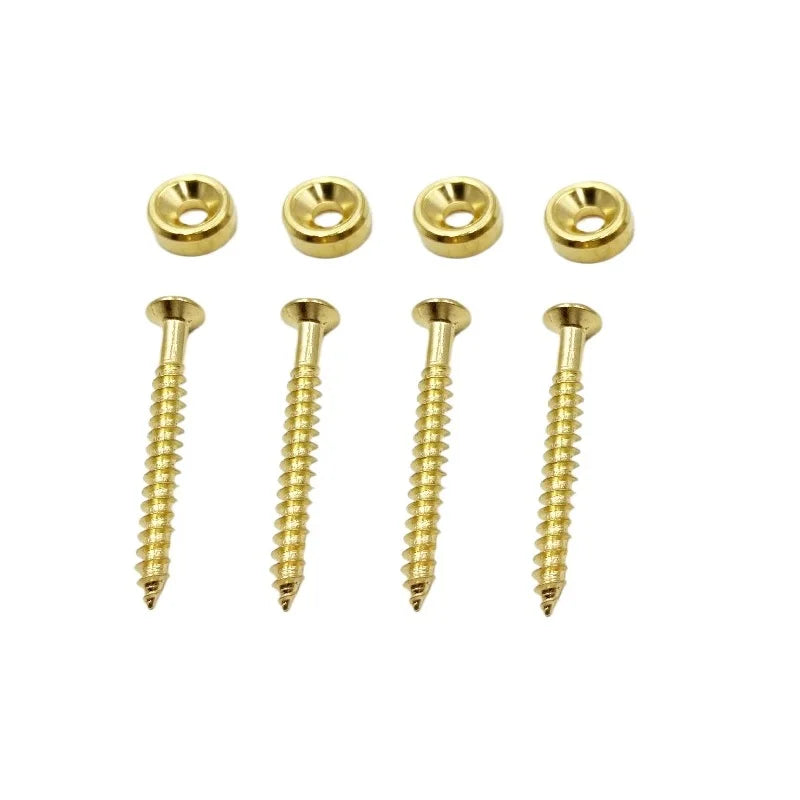 Electric Guitar Neck Mounting Ferrules Bushings Screws Accesories