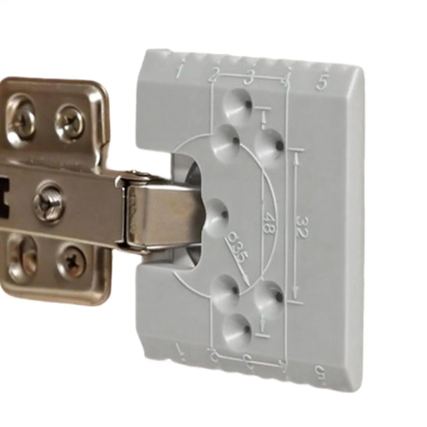 Magnetic Door Hinge Jig – Cabinet Alignment Drilling Tool