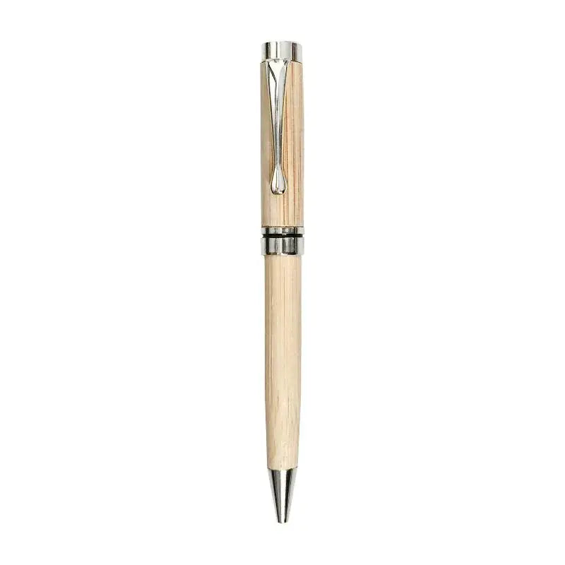 Premium Metal & Sandalwood Rotating Ballpoint Pen + Gift Case