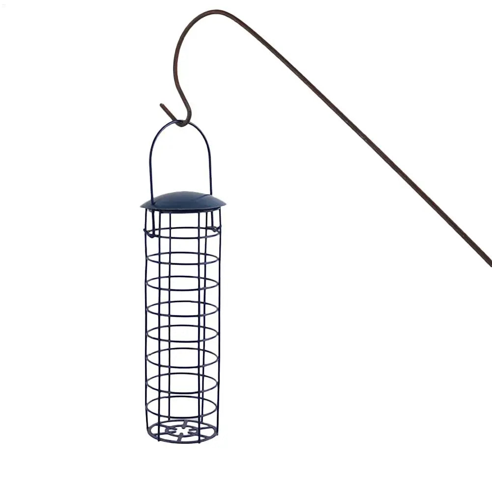 Suet Bird Feeder Birds Grease Ball Holder Outside Bird Feeder Dumplings Grease Ball Rack Outdoor Food Dispenser for Wild Birds Peaceful Pleasures Health and Wellness