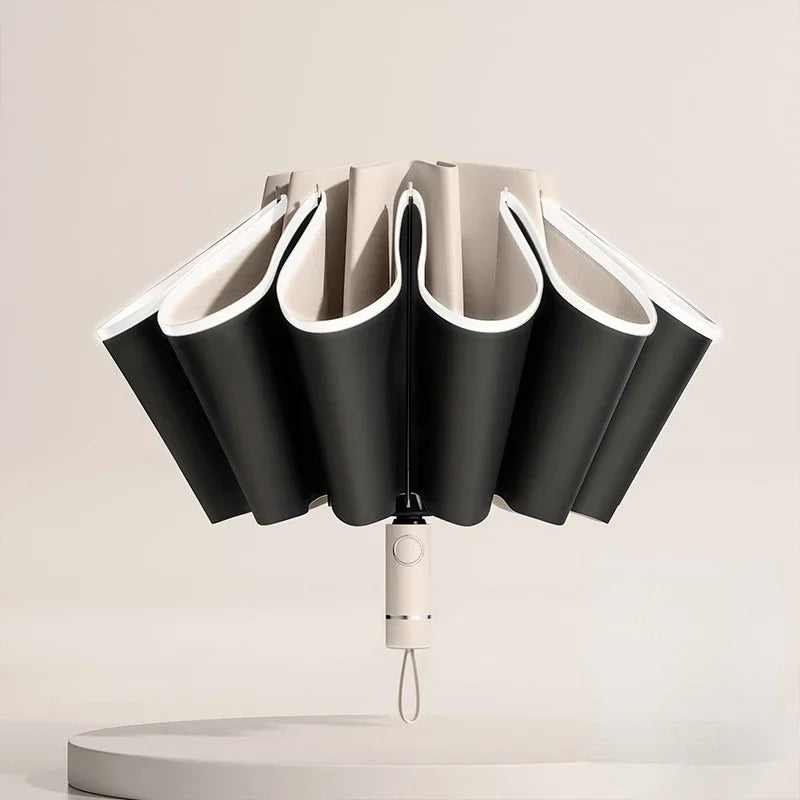 REDLEAF Auto Reverse Folding UV Windproof Umbrella – Men & Women