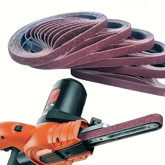 330x10mm Sanding Belts 60-800 Grit Alumina Sand Machine Adapters Peaceful Pleasures Health and Wellness