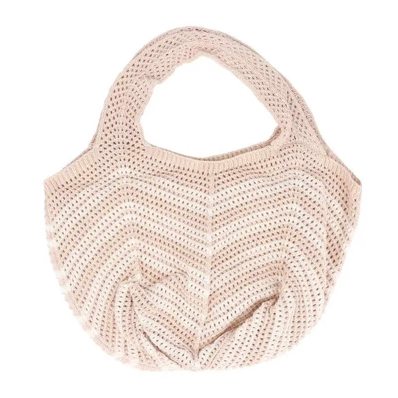 Women's Knitted Tote Bag – Beach, Casual & Commute Shopper
