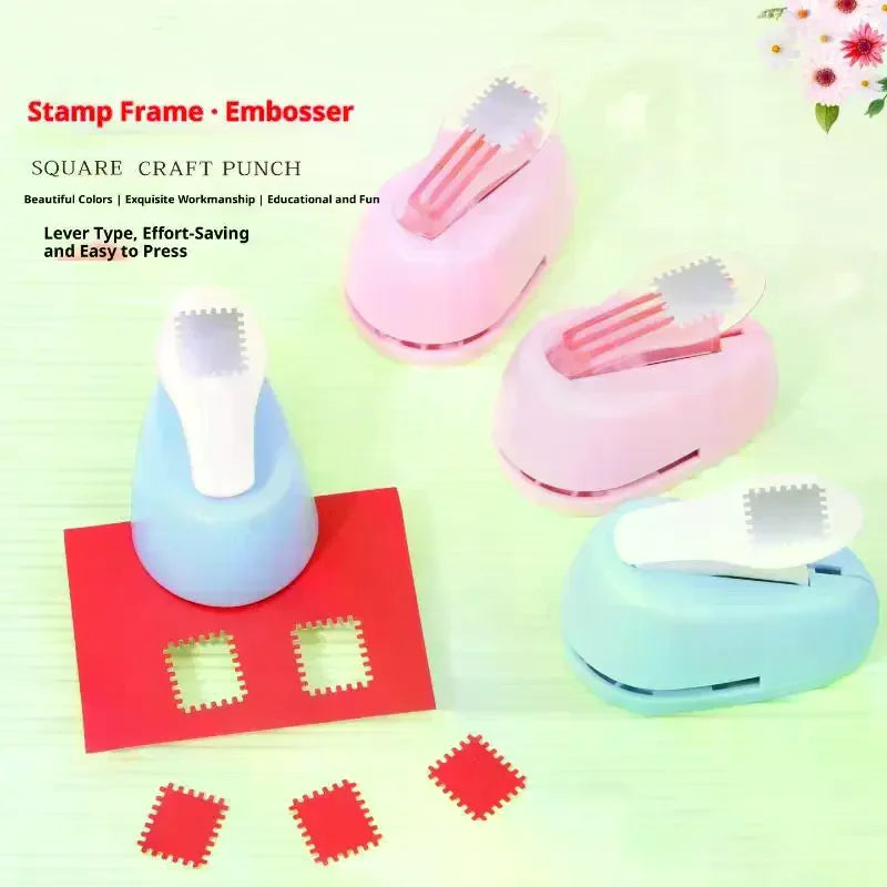 DIY Craft Punch Stamp Border Embossing Tool – Photo Frame