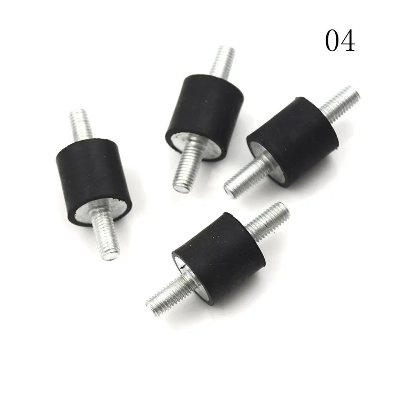 4pcs Rubber Anti-Vibration Mounts M4 M5 M6 M8 Silent Blocks