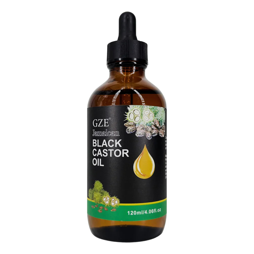 GZE Jamaican Black Castor Oil – Hair, Lash & Scalp Care Hair & Lash Oil Peaceful Pleasures Health and Wellness BLACK CASTOR OIL