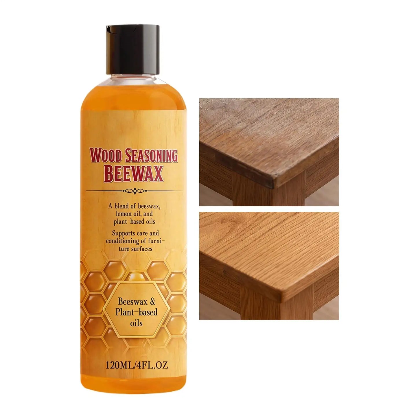 Beeswax Wood Conditioner 120ml | Polish & Protect Hardwood