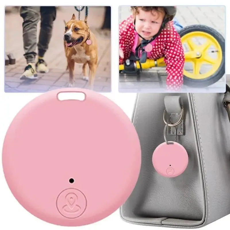 Mini GPS Locator AntiLost Alarm Wallet Keychain Smart Tag Bluetooth-Compatible Tracer Keychain Dog Pet Child Tracker Key Finder Peaceful Pleasures Health and Wellness