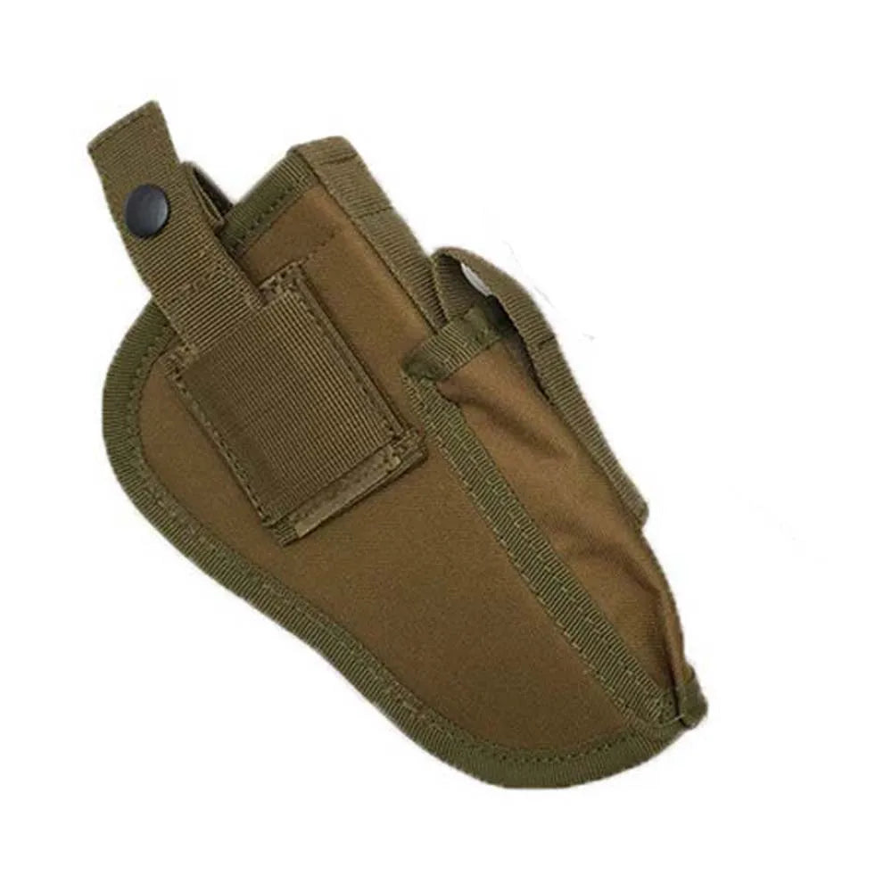 Molle Right Left Interchangeable Tactical Pistol Gun Holster The Waistband with Magazine IWB Holsters Gun Accessories Peaceful Pleasures Health and Wellness yellow color