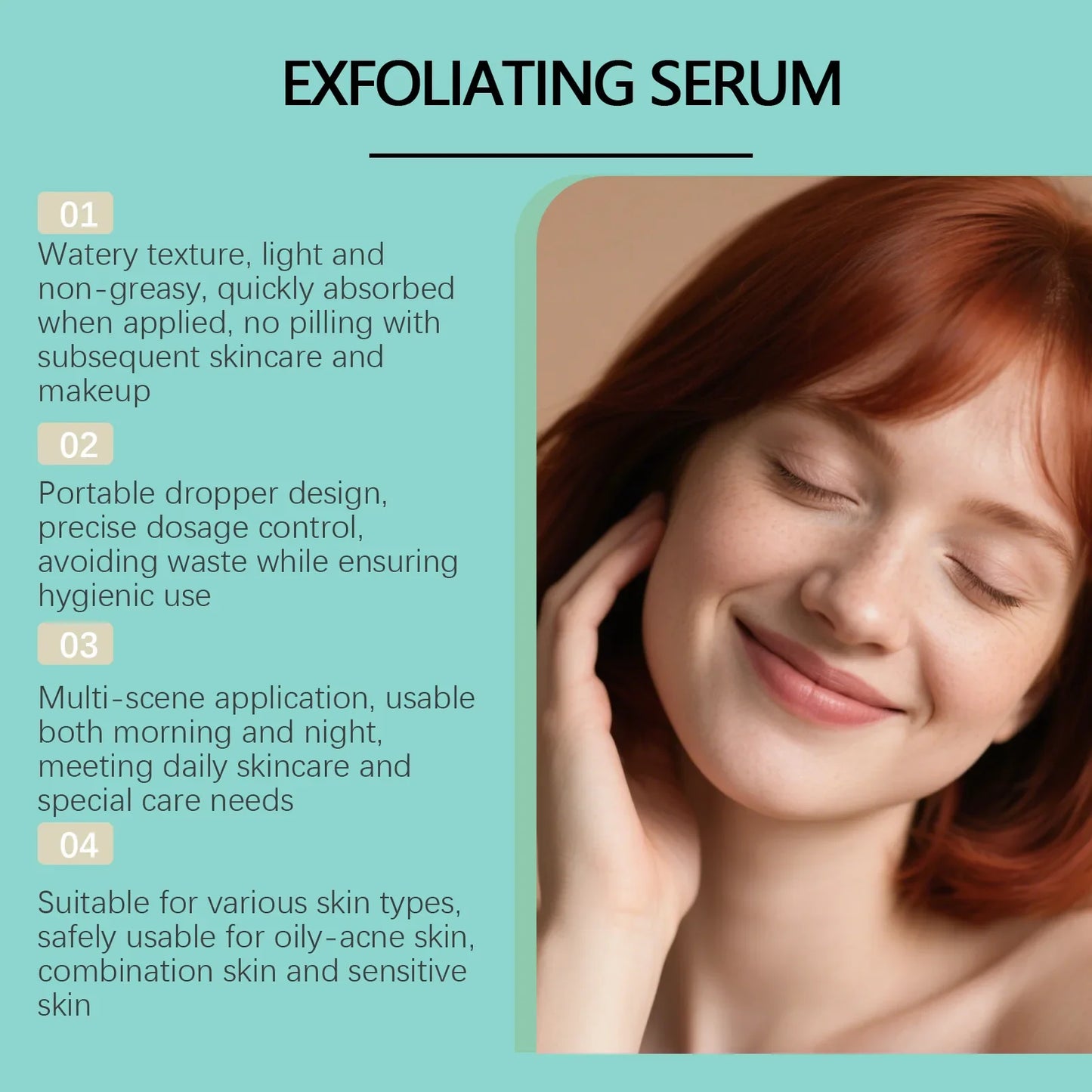 Mandelic Acid Face Serum – Pore Minimizer & Brightening 30ml