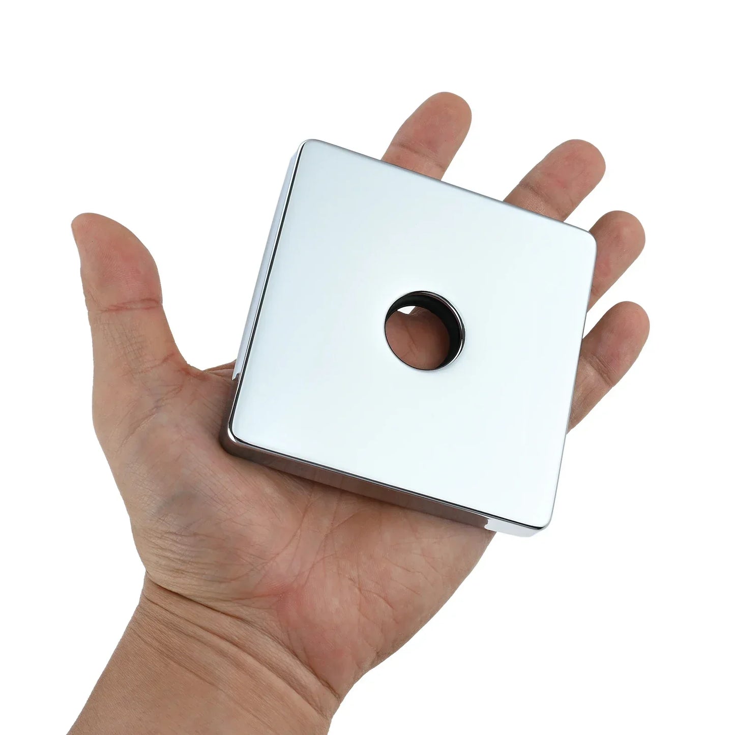 3.5" Square Shower Arm Flange Cover | Escutcheon Plate G1/2"