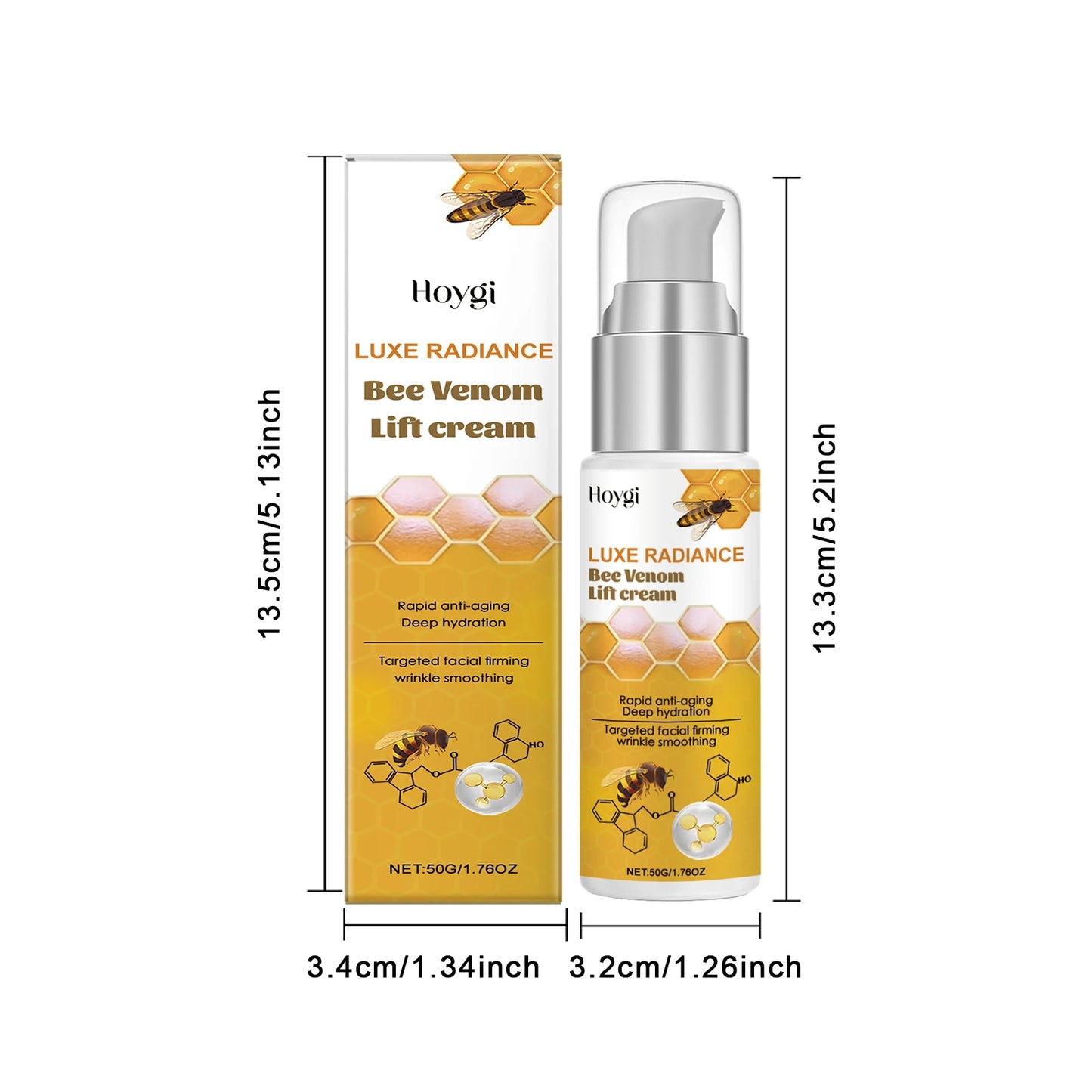 Bee Venom Face Cream Anti-Wrinkle Firming Moisturizer 50ml