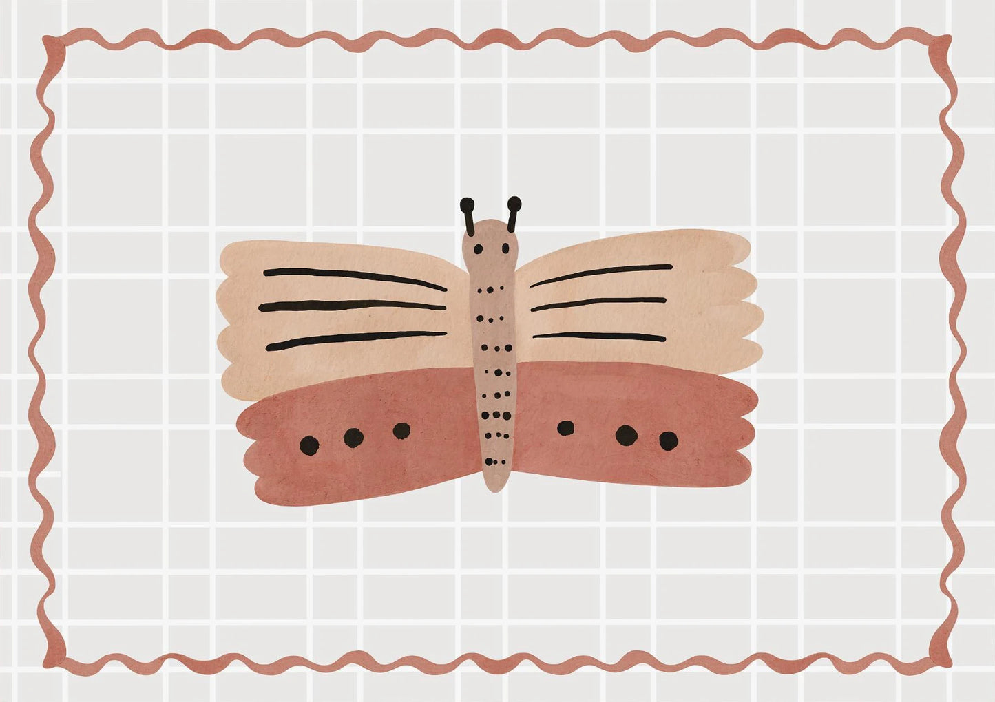 Boho Nursery Canvas Wall Art | Cute Animals Kids Room Decor