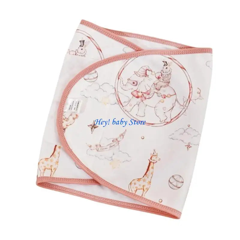 Newborn Baby Swaddle Blanket – Soft Cotton Wrap for Calm Sleep