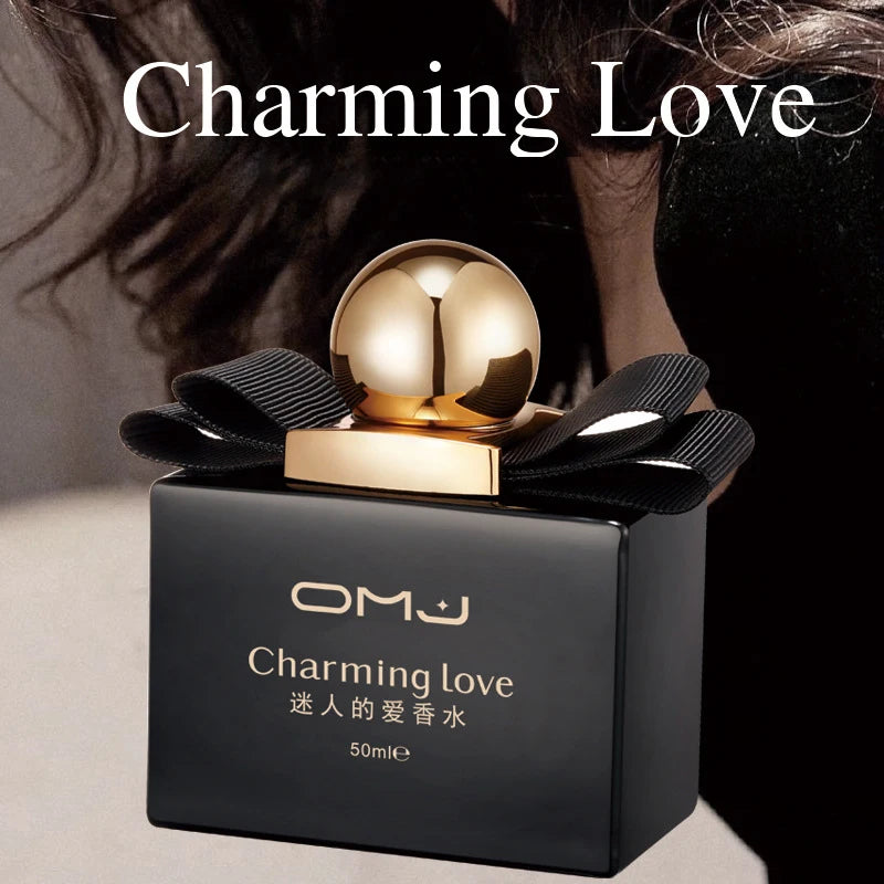 Charming Love Women's Perfume 50ml Long-lasting Fresh Citrus Lychee Fruity Scent Perfume Romantic Elegant Date Perfume Peaceful Pleasures Health and Wellness