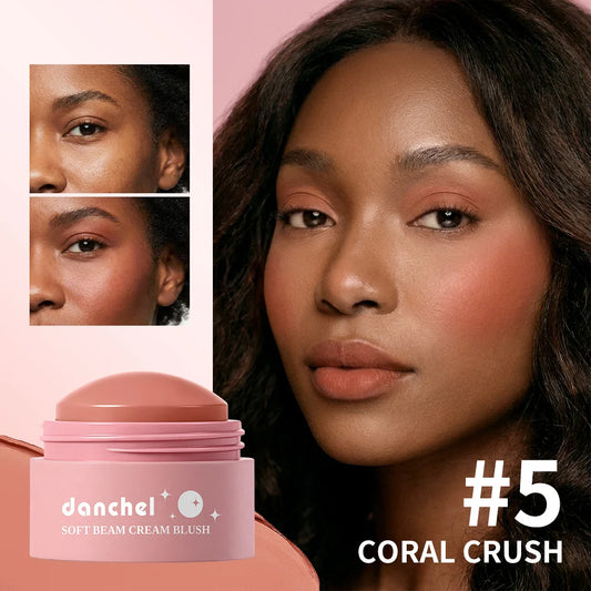 Soft Blush Balm Stick Waterproof Long Lasting Hydrating Lightweight Blendable Cream Blush Stick For Cheeks Face Cosmetics Peaceful Pleasures Health and Wellness