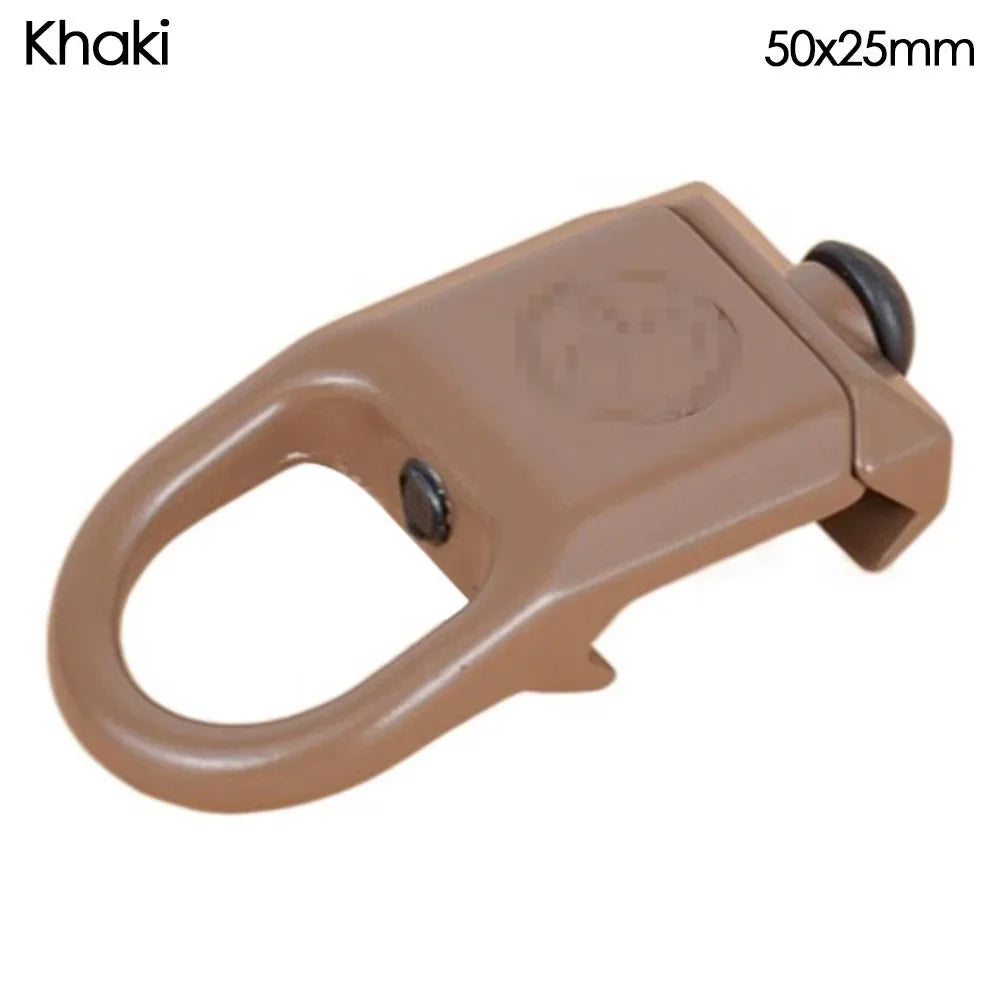 Tactical QD Sling Mount Adapter | 20mm Rail Steel Buckle Tactical Sling Mount Peaceful Pleasures Health and Wellness