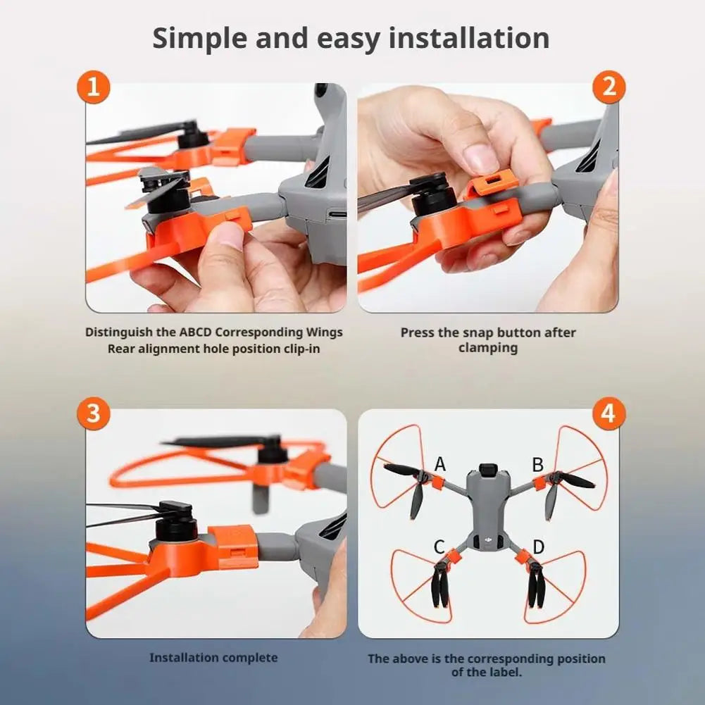 DJI Mini 5 Pro Propeller Guard & Heightened Landing Gear