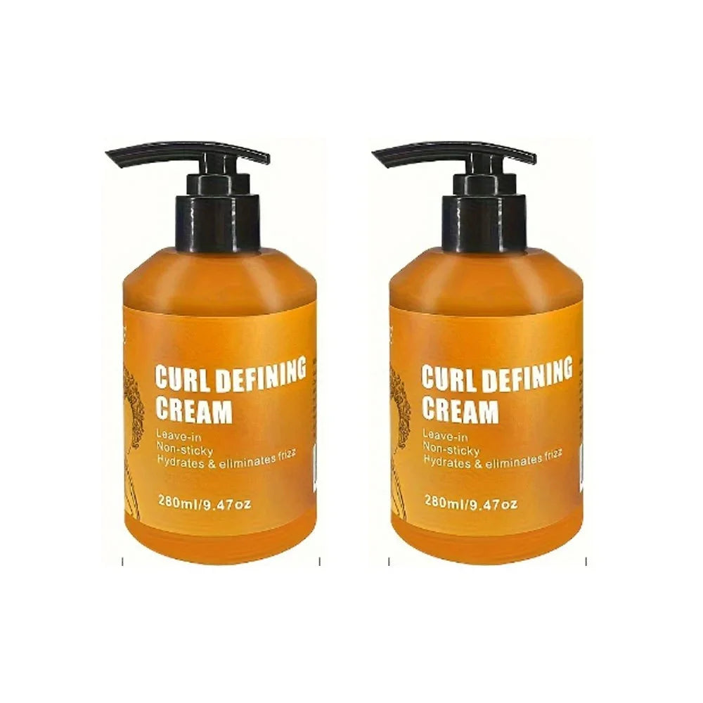 GZE Curl Defining Cream 2-Pack | Coconut, Sulfate-Free Curl Defining Cream Peaceful Pleasures Health and Wellness CURL DEFINING CREAM