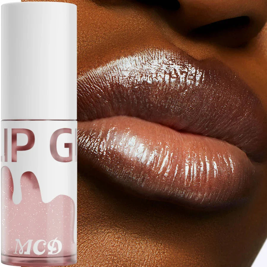 MCD Glitter Shimmer Lip Oil – Hydrating Plumping Glow Gloss