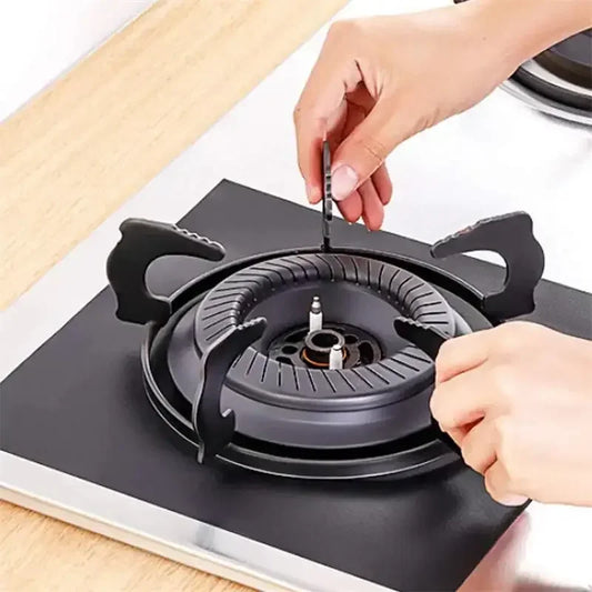 4-Pack Reusable Gas Stove Burner Covers – PTFE Stovetop Mats Stove Burner Covers Peaceful Pleasures Health and Wellness