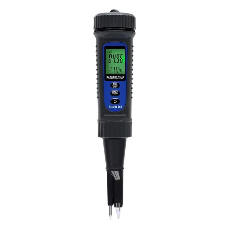 Y51A-Food Tester Acidimeter 4 In 1 PH EC TDS Meter For Fruit Juice Bread Dough Meat Sauce Semi-Solid Liquid Peaceful Pleasures Health and Wellness As Shown