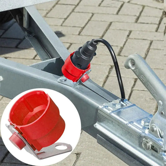 Parking Cover Trailer Plug Holder ABS Accessory Bracket Fixed Trailer Connector For 7 And 13 Pin Trailer Plugs Peaceful Pleasures Health and Wellness