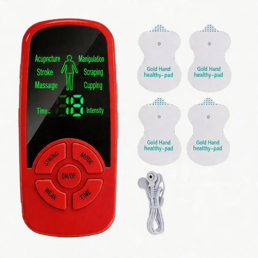 Multifunctional Digital Modes Massage Device ECG Neck Massage Machine Mini Muscle Device Peaceful Pleasures Health and Wellness