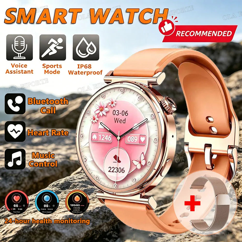 Smartwatch Bluetooth Calling Heart Rate Fitness Tracker – Men Women