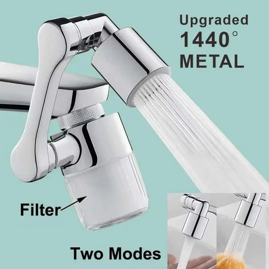 Swivel Kitchen Faucet Extender with Filter – 2 Modes, Metal Faucet Extender Oasis Select Faucet Extender