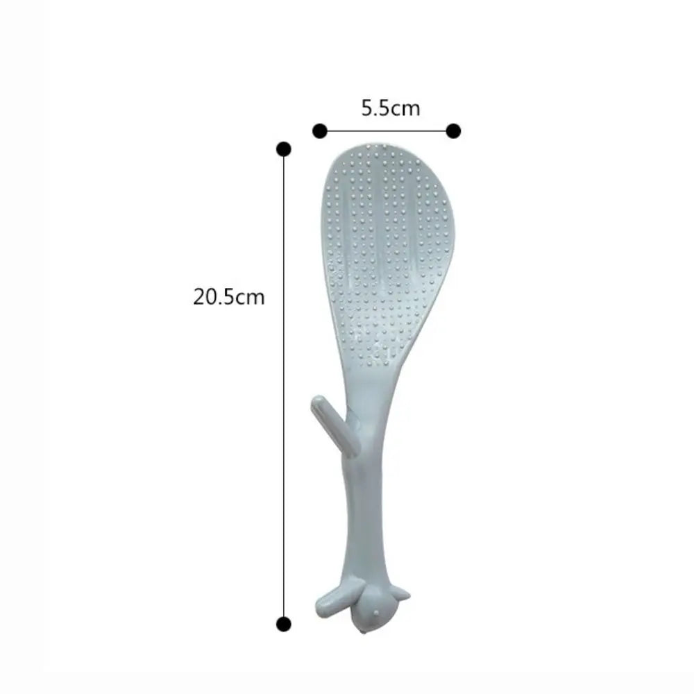 Squirrel Non-Stick Rice Scoop | Cute Self-Standing Meal Spoon