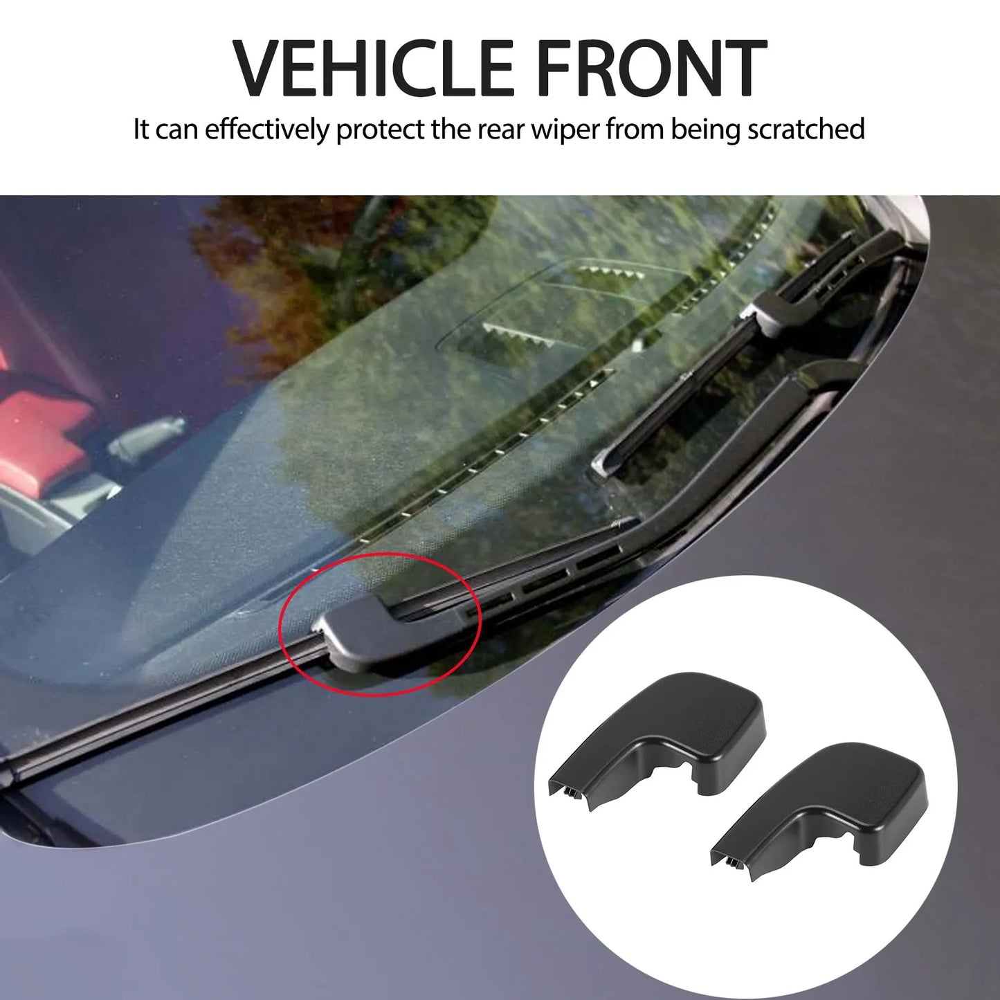 2X New Front Windshield Wiper Arm Covers Caps for Bmw 3 E90 E91 E92 61617138990 Peaceful Pleasures Health and Wellness