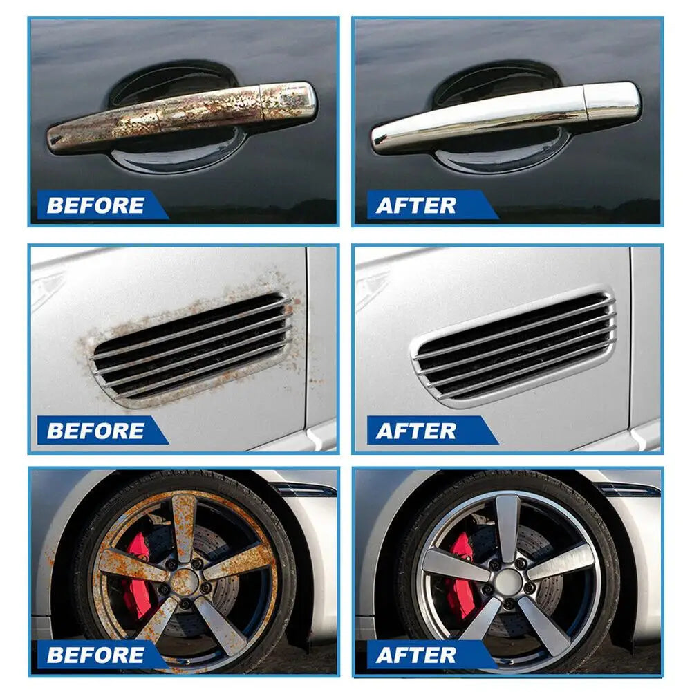 Car Wheel Rust Remover Spray – Iron & Brake Dust Cleaner 120ml