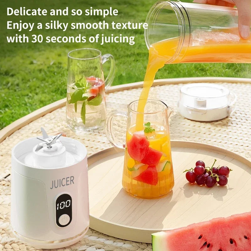 URGGU 600ml Portable Blender – USB Rechargeable Smoothie Maker