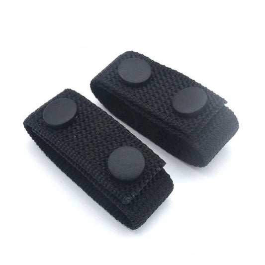 Outdoor EDC Tactical Belt Ring Nylon Belt Muon Belt Equipment Buckle Buckle Fastener Fastener Convenient 4-in-1 Peaceful Pleasures Health and Wellness Black