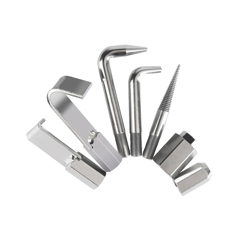 Professional PDR Dent Removal Slide Hammer Hook Kit Metal Crowbar for Auto Body Technicians Peaceful Pleasures Health and Wellness