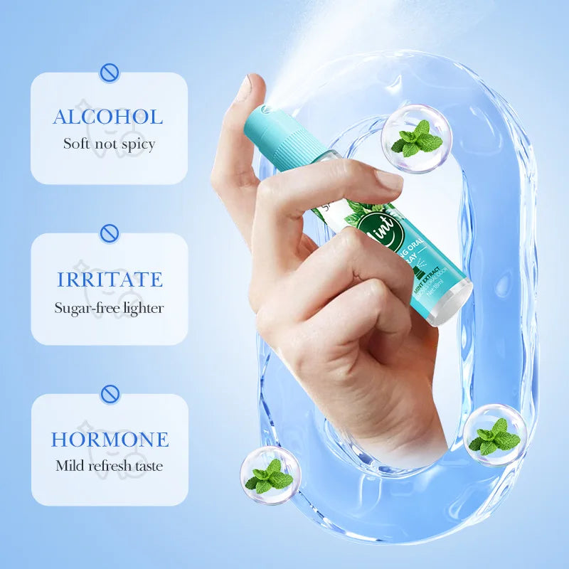 Fresh Breath Spray – Fruit-Flavored, Long-Lasting & Gentle