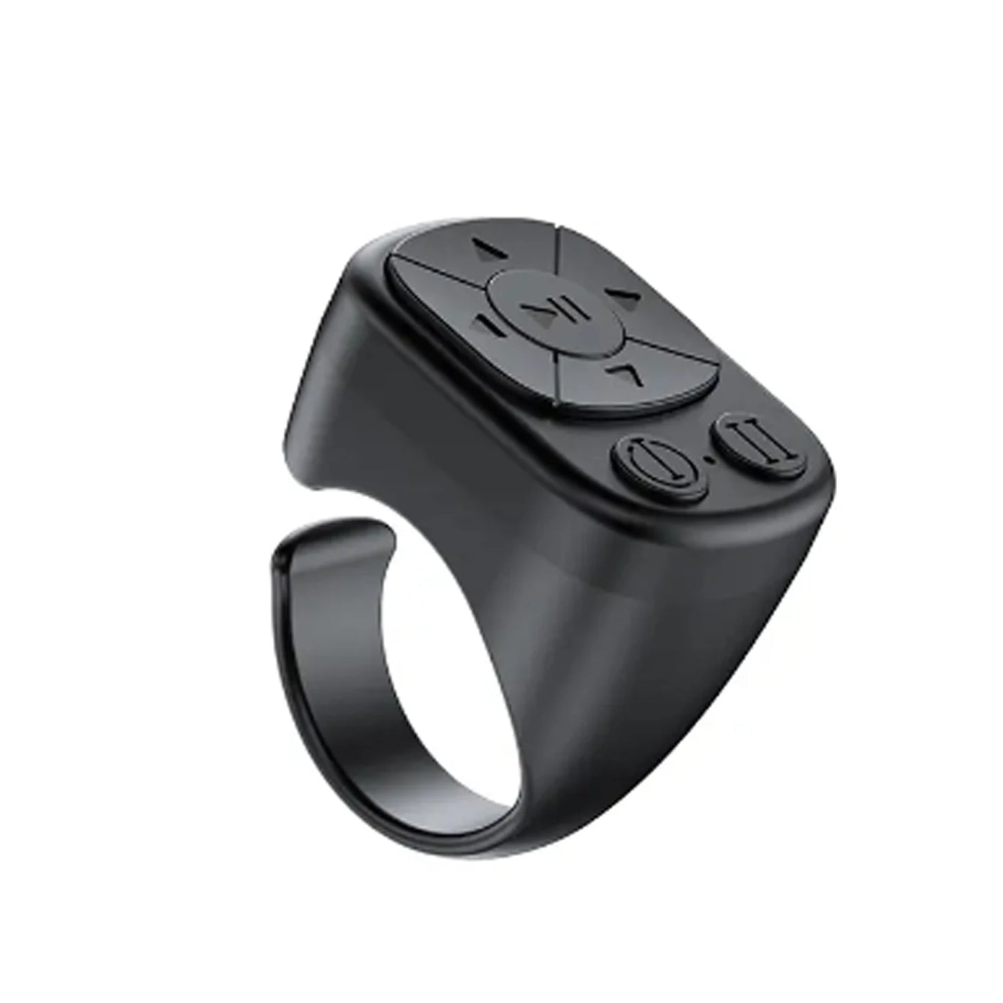 Bluetooth Ring Remote – Page Turner, Shutter & Scroll Control Peaceful Pleasures Health and Wellness black