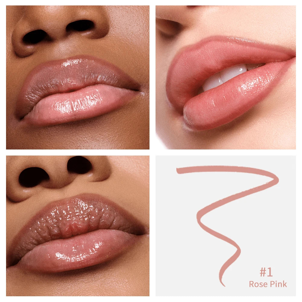4colors Peel Off Lip Liner Waterproof Long Lasting Lipliner Pencil Moisturising Lips Gloss Tattoo Lipgloss Lipsticks Cosmetics Peaceful Pleasures Health and Wellness